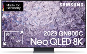 Samsung GQ75QN800CT 189 cm (75") Neo QLED-TV titanschwarz / G