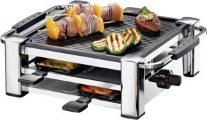 Rommelsbacher RCC 1000 Fashion Raclette chrom