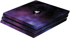 Software Pyramide PS4 Pro Skin Galaxy Violet