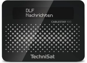 Technisat CableStar 100 Heimradio schwarz