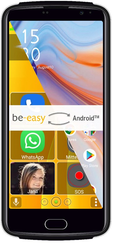 Bea-fon M7 Smartphone schwarz