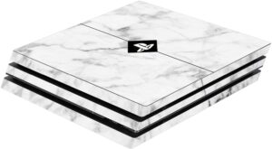Software Pyramide PS4 Pro Skin white marble