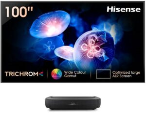 Hisense 100L9HD Laser TV DLP-Projektor inkl. 100" Daylight Screen