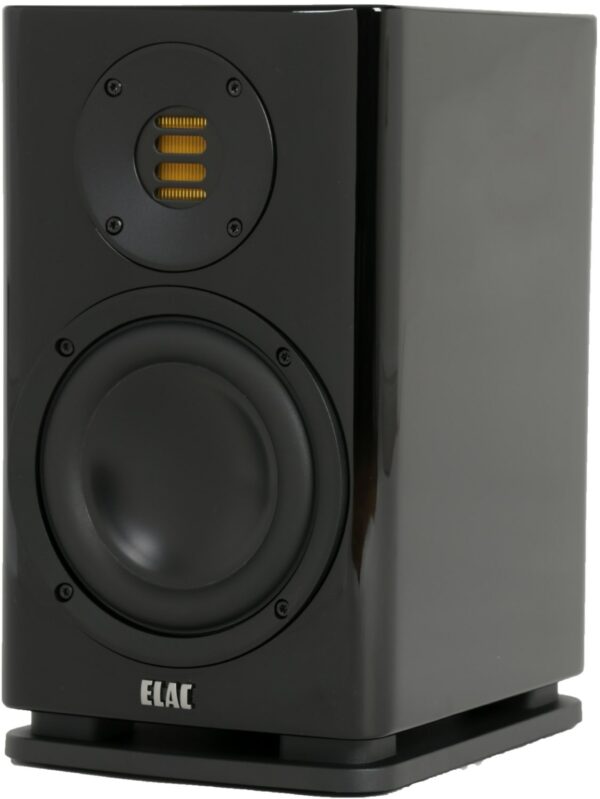 Elac BS 283 /Stück Klein-/Regallautsprecher schwarz hochglanz