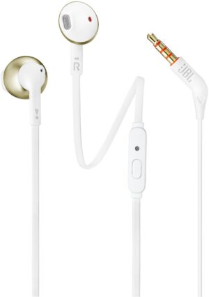 JBL T205 In-Ear-Kopfhörer mit Kabel champagner gold