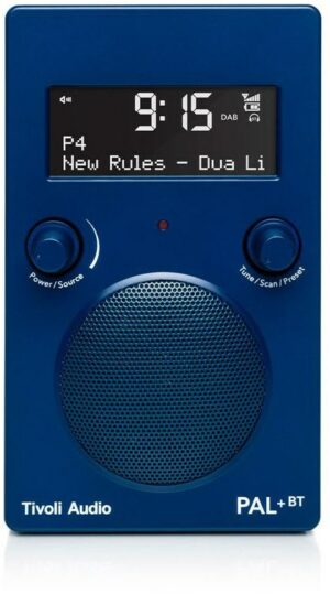 Tivoli Audio PAL+ BT Kofferradio mit DAB/DAB+ hochglanz blau