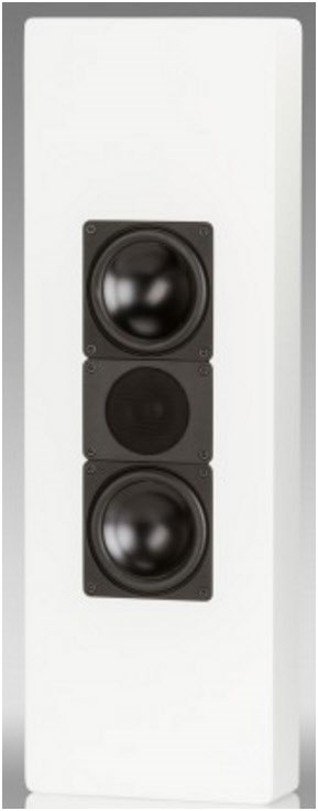 Elac WS 1465 /Stück On Wall Lautsprecher weiß lack seidenmatt