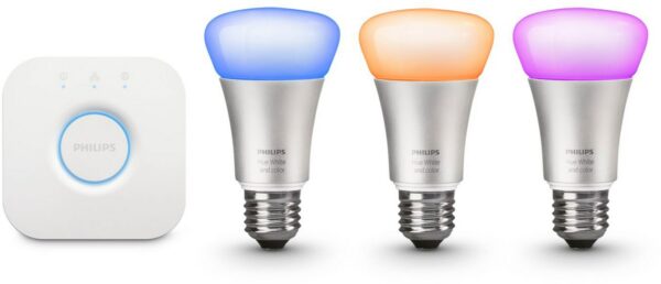 Hue Hue 10W A60 Starter Kit E27 LED-Leuchtmittel / A+
