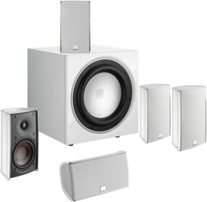 Dali Fazon Mikro 5.1 SET (SUB: E-9 F) A/V Lautsprecherset Weiß Hochglanz