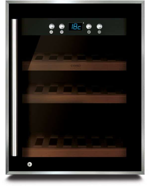 Caso WineSafe 12 Weinlagerschrank schwarz / G