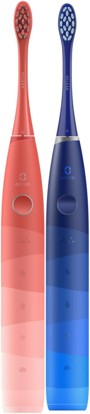 oclean Find (Duo Set) Elektrische Zahnbürste rot/blau