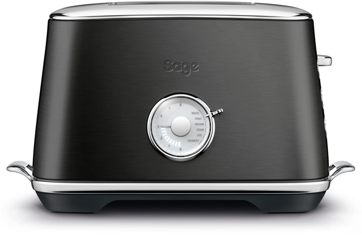 Sage Luxe Toast Select Kompakt-Toaster schwarz/edelstahl