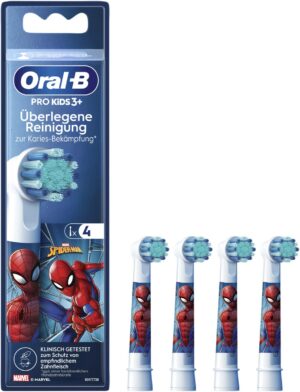 Oral-B Aufsteckbürsten Spiderman (4 Stk.)