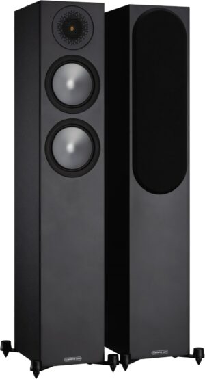 Monitor Audio Bronze 200 /Paar Stand-Lautsprecher schwarz matt
