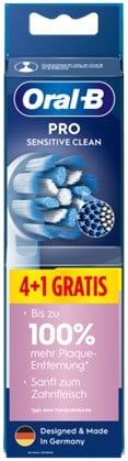 Oral-B EB Pro Sensitive Clean (4+1) Ersatz-Zahnbürsten