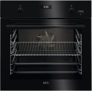 AEG BCS455220B Einbaubackofen schwarz / A+