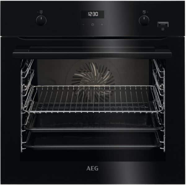 AEG BCS455220B Einbaubackofen schwarz / A+