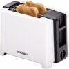 Cloer 3531 Kompakt-Toaster weiß/schwarz