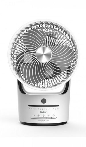 Fakir Prestige TVC 360 Tischventilator weiß/schwarz