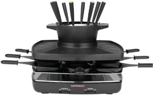 Gastroback Family & Friends Raclette/Fondue Set 42567 schwarz