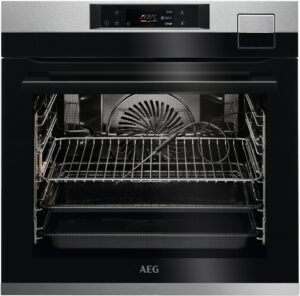 AEG BSE79228BM Elektro-Backofen mit Dampfgarer edelstahl/cleansteel