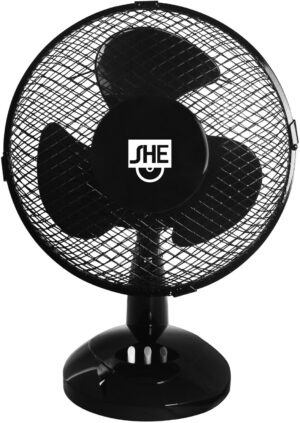 SHE SHE-23TI1902 Tischventilator schwarz