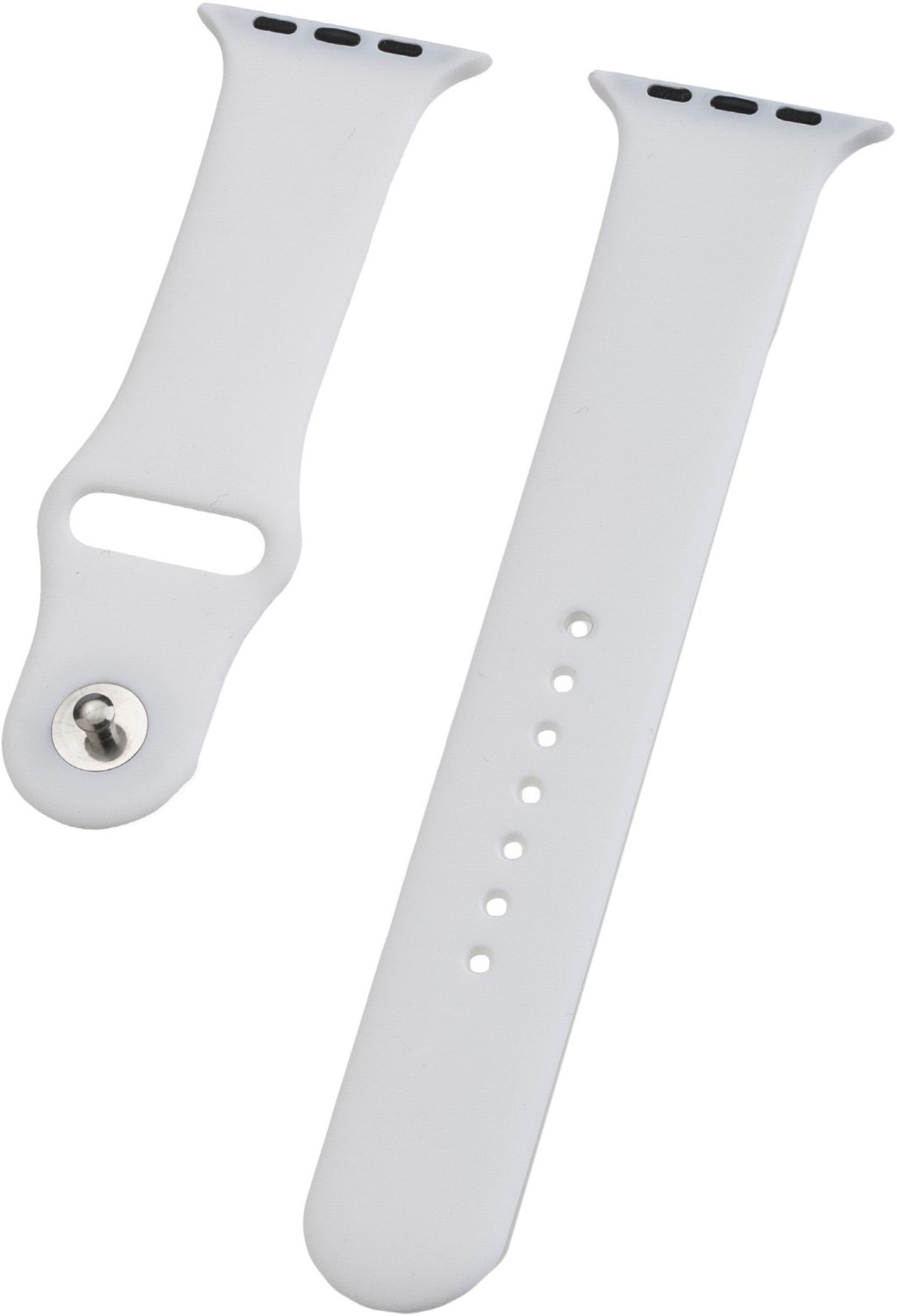 Peter Jäckel Watch Band Silikon für Apple Watch (44mm/42mm) weiß