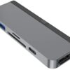HYPER HyperDrive 6-in-1 USB Type-C Hub für iPad Pro/Air/mini 6. Generation space grau