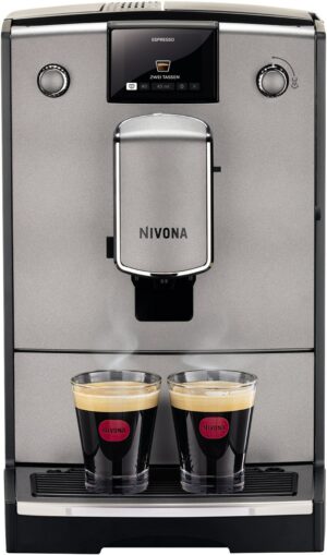 Nivona CafeRomatica NICR 695 Kaffee-Vollautomat titan/chrom