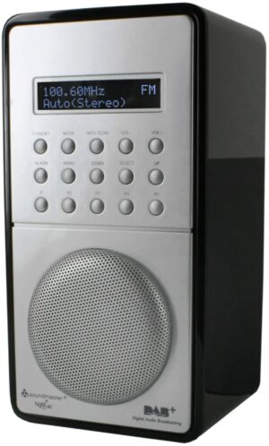 Soundmaster DAB100 Kofferradio mit DAB/DAB+ schwarz