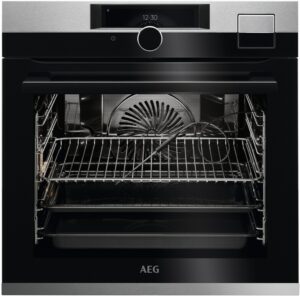 AEG BSE99823BM Elektro-Backofen mit Dampfgarer edelstahl/cleansteel