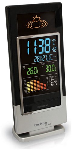 Technoline WS 6502 Wetterstation silber/schwarz