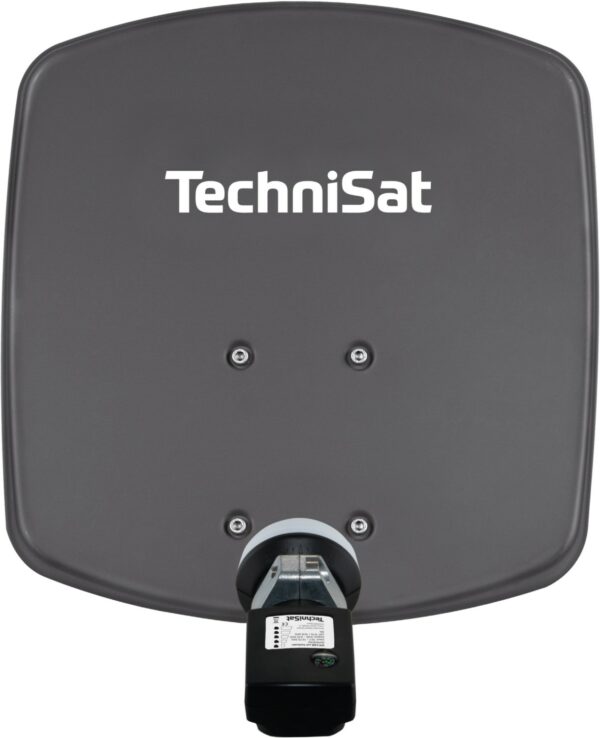 Technisat DigiDish 33 Satellitenantenne inkl. V/H-LNB mit Satfinder schiefergrau