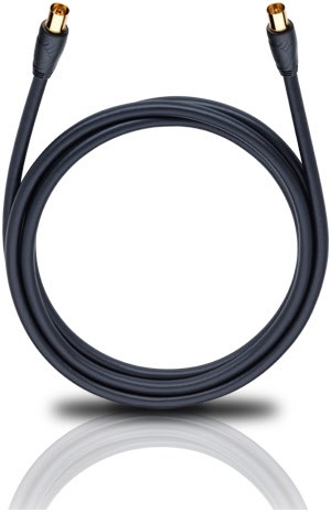 Oehlbach Easy Connect Antenna HD (2m) Sat-Antennenkabel schwarz