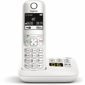 Gigaset AE690A Schnurlostelefon mit Anrufbeantworter weiß