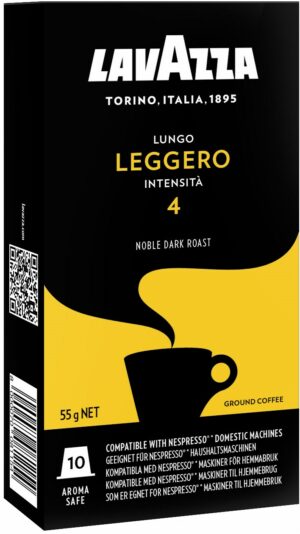 Lavazza Lungo Leggero (10 Kapseln) Kapsel-System