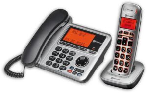 amplicomms BigTel 1480 Schnurlos + Schnurgebunden mit AB