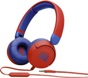JBL JR310 Kopfhörer mit Kabel rot/blau