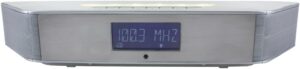 Soundmaster BT 1308 Uhrenradio silber