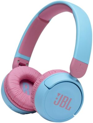 JBL JR310BT Bluetooth-Kopfhörer blau/rosa