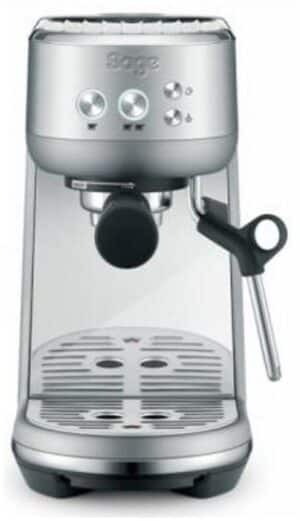 Sage the Bambino Siebträgermaschine brushed stainless steel