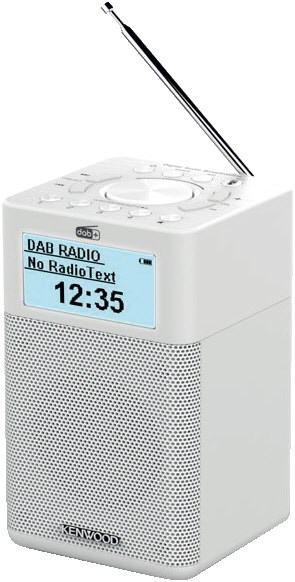 Kenwood CRM10DABW Kofferradio mit DAB/DAB+ weiß