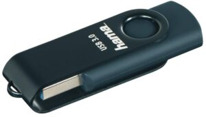 Hama Rotate USB 3.0 (256GB) Speicherstick Petrolblau