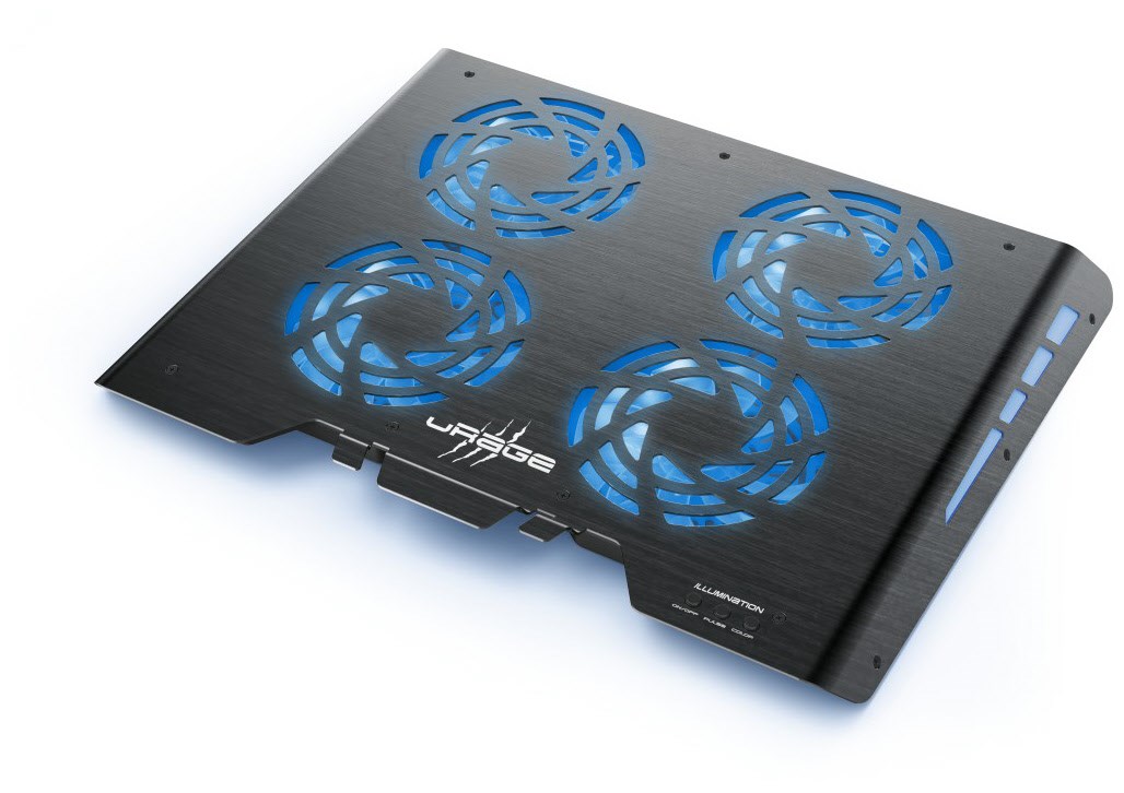 uRage Freezer 600 Metal Notebook-Kühler schwarz