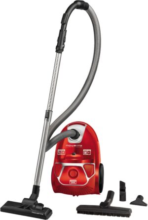 Rowenta RO 3953 EA Compact Power Parkett Staubsauger rot