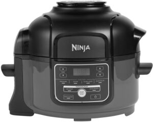 Ninja OP100EU Food Mini Heißluft-Fritteuse schwarz