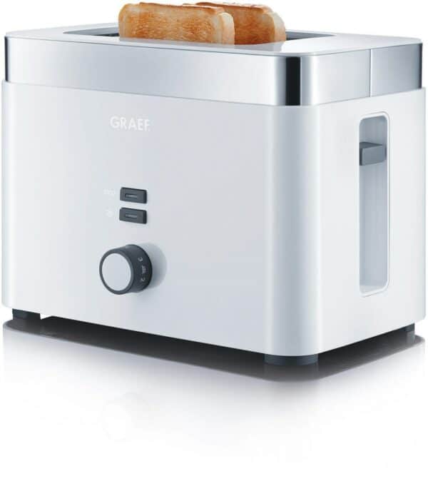 Graef TO 61 EU Kompakt-Toaster weiß