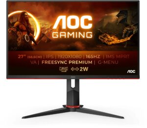 AOC C27G2AE/BK 69 cm (27") Gaming Monitor schwarz/rot / F