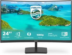 Philips 241E1SCA/00 60 cm (24") Gaming Monitor schwarz / F