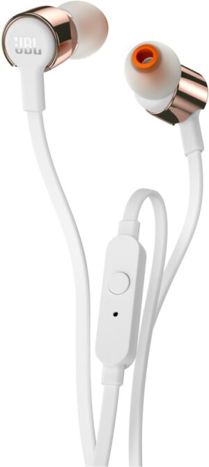 JBL T210 In-Ear-Kopfhörer mit Kabel roségold/weiß